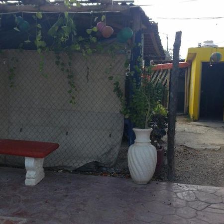 Hostal Y Camping Las G Bacalar Buitenkant foto