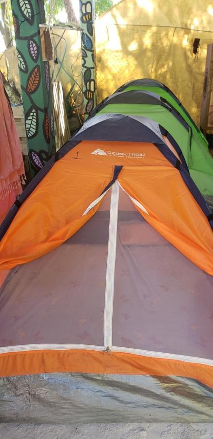 Hostal Y Camping Las G Bacalar Buitenkant foto