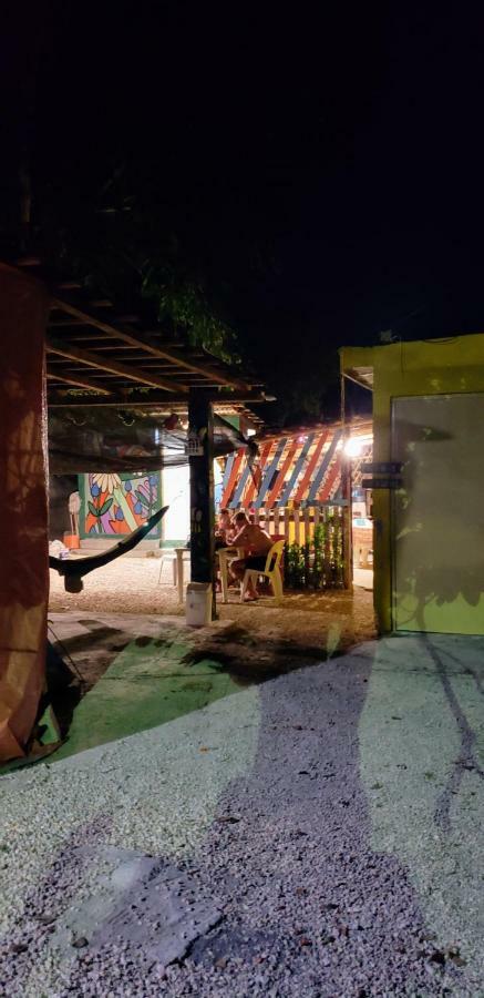 Hostal Y Camping Las G Bacalar Buitenkant foto